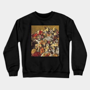 Flowers Design Still Life Retro Crewneck Sweatshirt